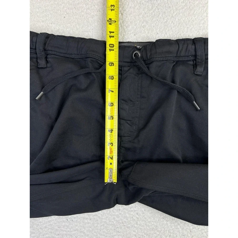 DU/ER Pants Mens 34x29 Black No Sweat Jogger N2X Slim Fit Stretch Casual NEW